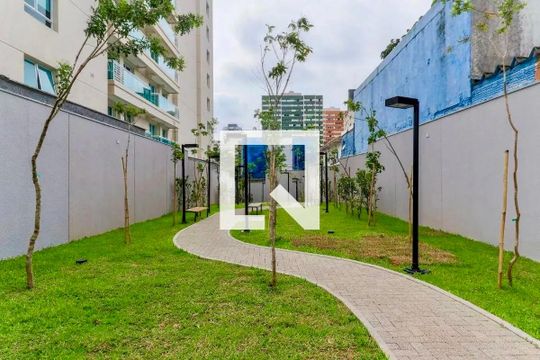 Área comum de apartamento à venda com 1 quarto, 34m² em Santo Amaro, São Paulo