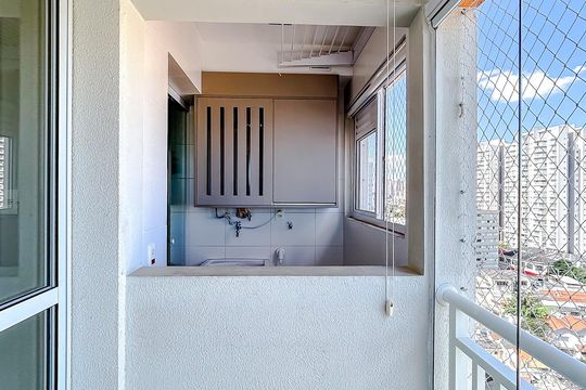Varanda de apartamento à venda com 2 quartos, 51m² em Tatuapé, São Paulo