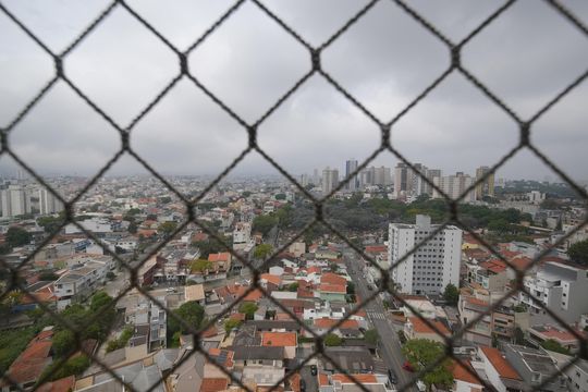 Vista do Quarto 1 de apartamento para alugar com 3 quartos, 84m² em Vila Assunção, Santo André