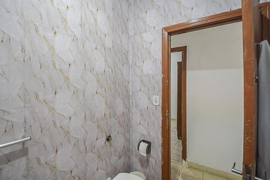 Banheiro de casa à venda com 5 quartos, 145m² em Jardim Campestre, São Bernardo do Campo