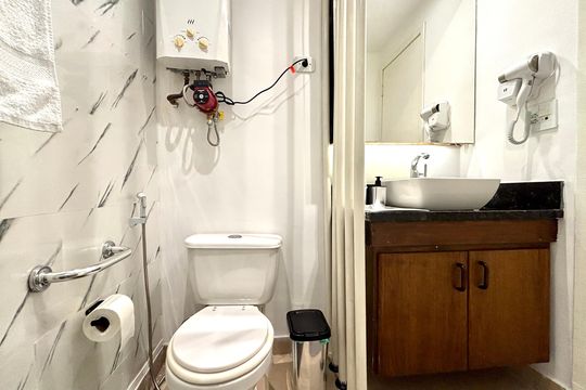 Banheiro de apartamento para alugar com 1 quarto, 65m² em Ipanema, Rio de Janeiro