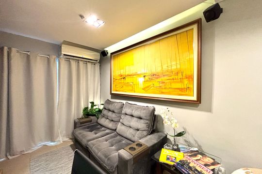 Sala de apartamento para alugar com 1 quarto, 65m² em Ipanema, Rio de Janeiro