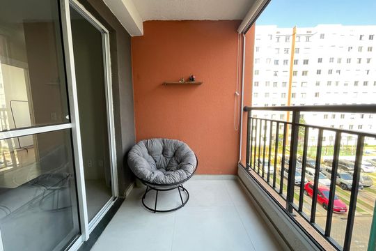 Varanda de apartamento à venda com 2 quartos, 45m² em Jaguaré, São Paulo