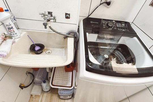 Área de Serviço de apartamento à venda com 3 quartos, 75m² em Vila Amalia (zona Norte), São Paulo