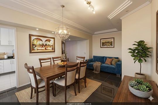 Apartamento à venda com 3 quartos, 110m² em Vila Valparaíso, Santo André