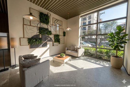 Apartamento à venda com 1 quarto, 24m² em Pinheiros, São Paulo