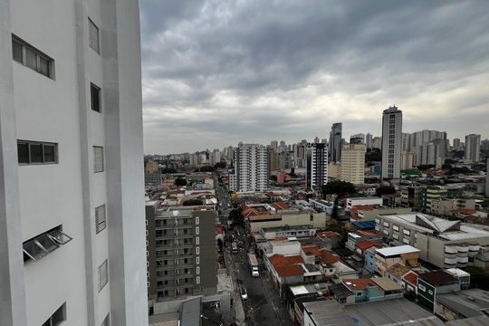 Vista da Suíte de apartamento à venda com 2 quartos, 74m² em Santana, São Paulo