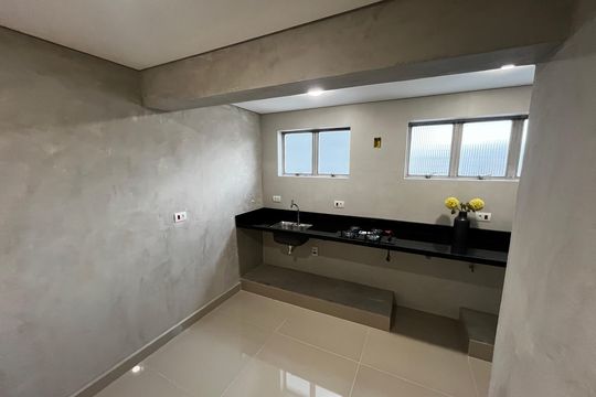 Cozinha de apartamento à venda com 2 quartos, 74m² em Santana, São Paulo