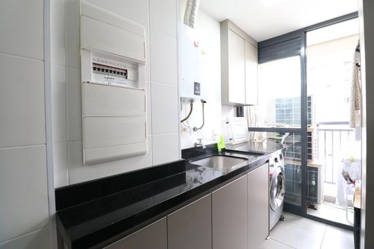 Área de Serviço de apartamento à venda com 3 quartos, 153m² em Vila Leopoldina, São Paulo