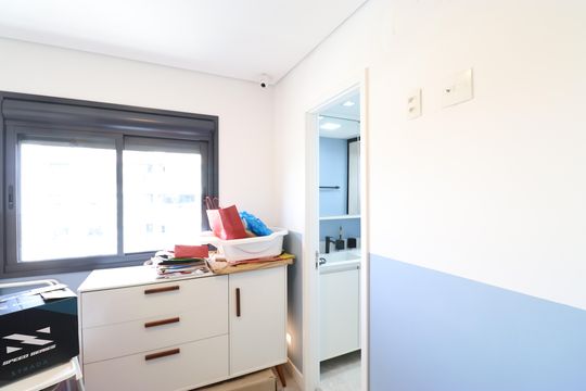 Suíte 2 de apartamento à venda com 3 quartos, 153m² em Vila Leopoldina, São Paulo