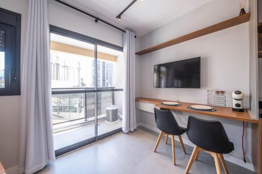 Studio de kitnet/studio à venda com 1 quarto, 27m² em Jardim das Acacias, São Paulo