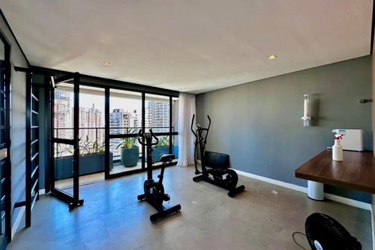 Academia de apartamento à venda com 1 quarto, 27m² em Jardim das Acacias, São Paulo