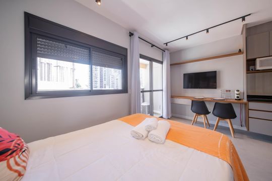 Studio de kitnet/studio à venda com 1 quarto, 27m² em Jardim das Acacias, São Paulo