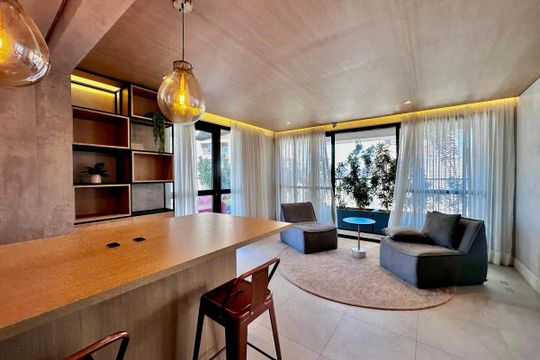 Coworking  de apartamento à venda com 1 quarto, 27m² em Jardim das Acacias, São Paulo