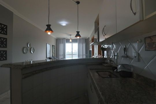 Cozinha de apartamento para alugar com 2 quartos, 55m² em Jardim Nova Alianca, Ribeirão Preto