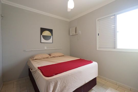 Suíte 1 de apartamento para alugar com 2 quartos, 55m² em Jardim Nova Alianca, Ribeirão Preto