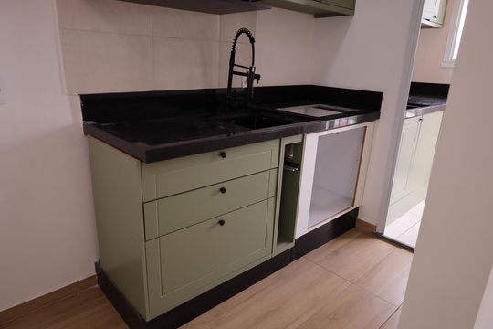 Cozinha de apartamento à venda com 3 quartos, 55m² em Jardim Santo Antoninho, São Paulo