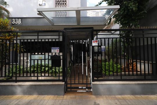Fachada e portaria de apartamento para alugar com 2 quartos, 40m² em Tatuapé, São Paulo