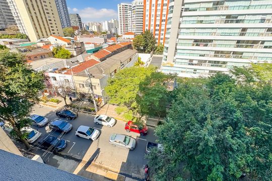 Vista da Varanda de apartamento à venda com 2 quartos, 69m² em Vila Mariana, São Paulo