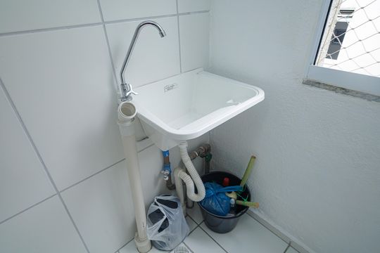 Área de Serviço de apartamento para alugar com 2 quartos, 42m² em Campo Grande, Rio de Janeiro