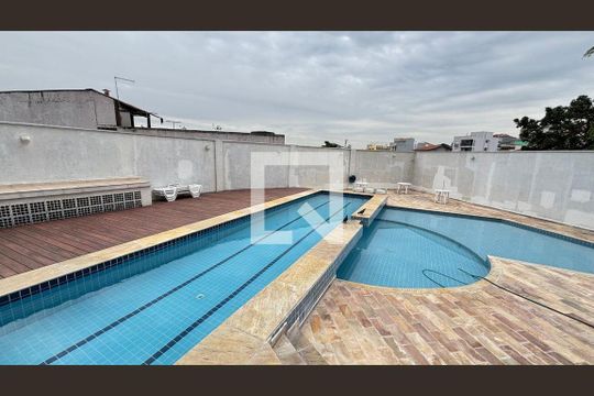 Área comum - Piscina de apartamento para alugar com 2 quartos, 75m² em Vila Camilópolis, Santo André