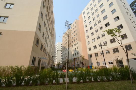 Área comum de apartamento para alugar com 2 quartos, 36m² em Jardim Regina, São Paulo