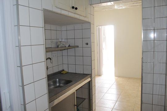 Cozinha de kitnet/studio à venda com 1 quarto, 21m² em Santa Ifigênia, São Paulo