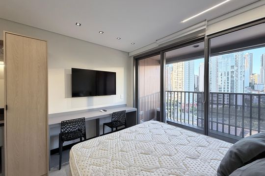 Studio de apartamento para alugar com 1 quarto, 25m² em Vila Regente Feijó, São Paulo