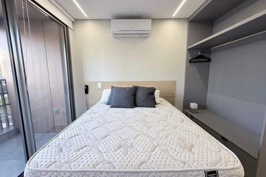 Studio de apartamento para alugar com 1 quarto, 25m² em Vila Regente Feijó, São Paulo