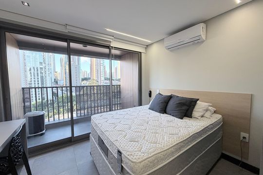 Studio de apartamento para alugar com 1 quarto, 25m² em Vila Regente Feijó, São Paulo