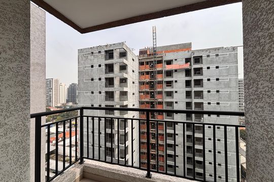 Varanda de apartamento à venda com 1 quarto, 28m² em Moema, São Paulo