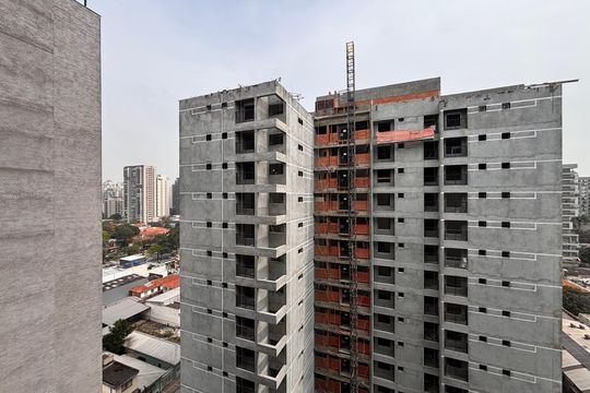 Vista de apartamento à venda com 1 quarto, 28m² em Moema, São Paulo