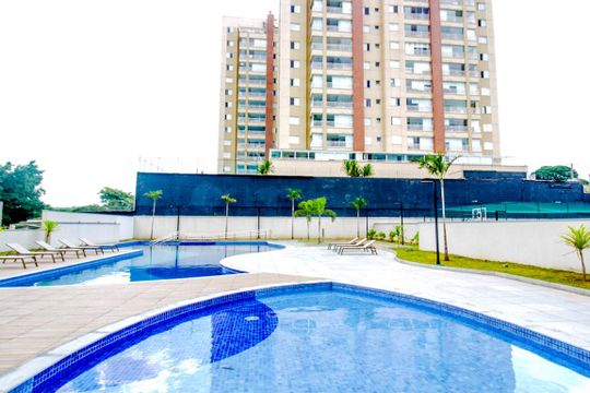 Área comum - Piscina de apartamento à venda com 2 quartos, 70m² em Parque Sao Domingos, São Paulo