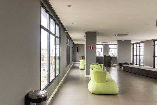 Área comum de kitnet/studio à venda com 1 quarto, 44m² em Santa Ifigênia, São Paulo