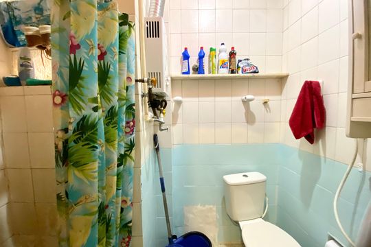 Banheiro Social de apartamento para alugar com 1 quarto, 40m² em Botafogo, Rio de Janeiro