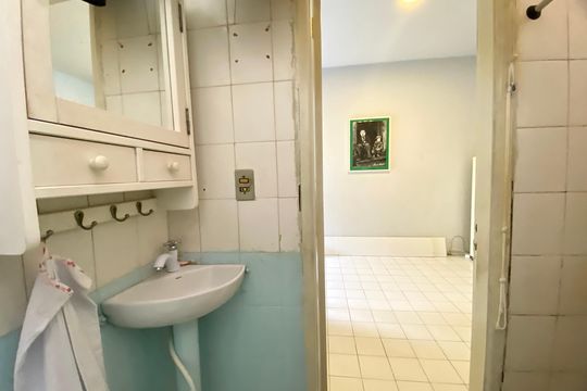 Banheiro Social de apartamento para alugar com 1 quarto, 40m² em Botafogo, Rio de Janeiro