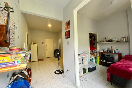 Sala de apartamento para alugar com 1 quarto, 40m² em Botafogo, Rio de Janeiro