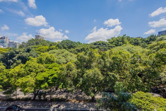 Vista da Varanda Studio de kitnet/studio à venda com 1 quarto, 22m² em Pinheiros, São Paulo