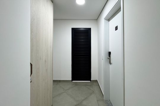Área comum - Hall de kitnet/studio para alugar com 1 quarto, 26m² em Vila Campestre, São Bernardo do Campo