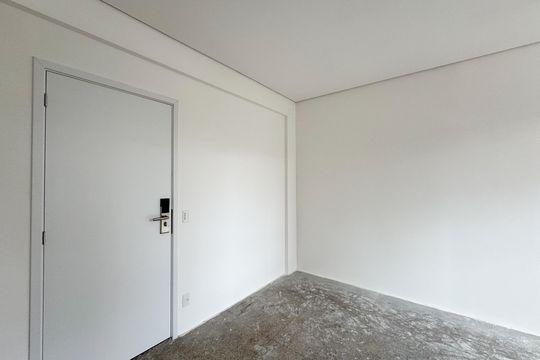 Sala de kitnet/studio para alugar com 1 quarto, 26m² em Vila Campestre, São Bernardo do Campo