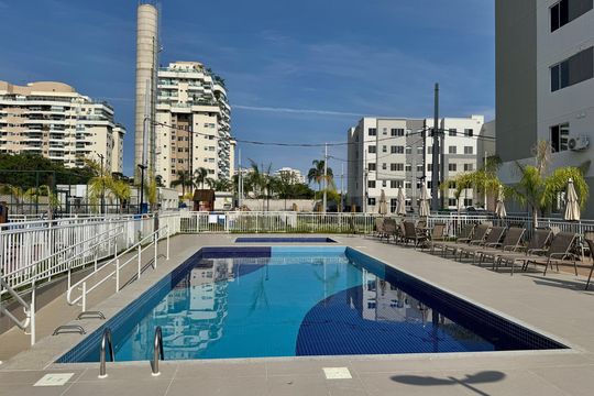 Área comum de apartamento à venda com 2 quartos, 43m² em Recreio dos Bandeirantes, Rio de Janeiro