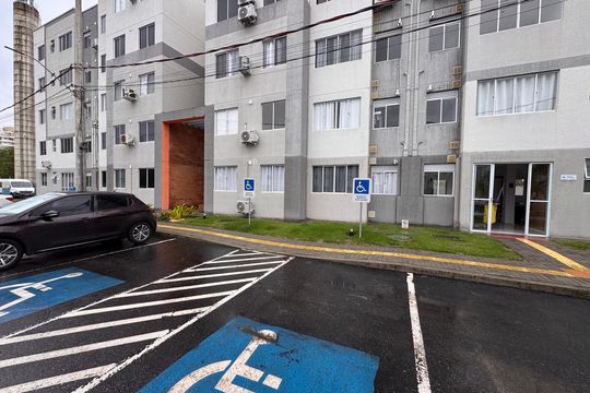 Fachada de apartamento à venda com 2 quartos, 43m² em Recreio dos Bandeirantes, Rio de Janeiro