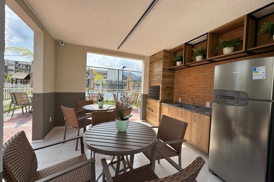 Área comum de apartamento à venda com 2 quartos, 43m² em Recreio dos Bandeirantes, Rio de Janeiro