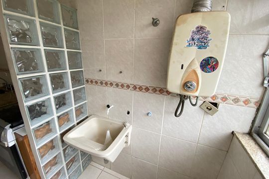 Área de serviço de apartamento à venda com 2 quartos, 78m² em Méier, Rio de Janeiro