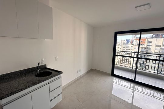 Studio de kitnet/studio à venda com 1 quarto, 27m² em Cidade Monções, São Paulo