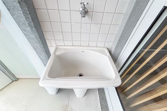 Área de serviço de apartamento para alugar com 2 quartos, 42m² em Água Branca, São Paulo