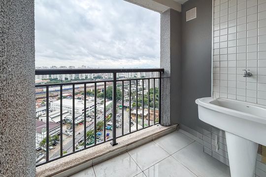 Varanda de apartamento para alugar com 2 quartos, 42m² em Água Branca, São Paulo