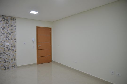 Sala de apartamento à venda com 2 quartos, 50m² em Vila Floresta, Santo André