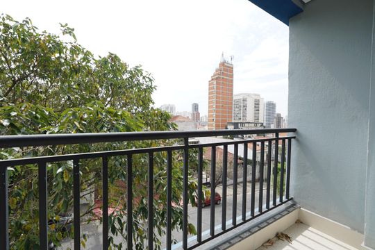 Varanda de kitnet/studio para alugar com 1 quarto, 34m² em Vila Mariana, São Paulo