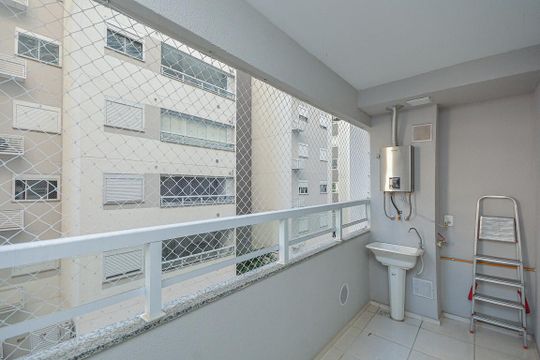 Varanda da sala de casa para alugar com 2 quartos, 45m² em Jurubatuba, São Paulo